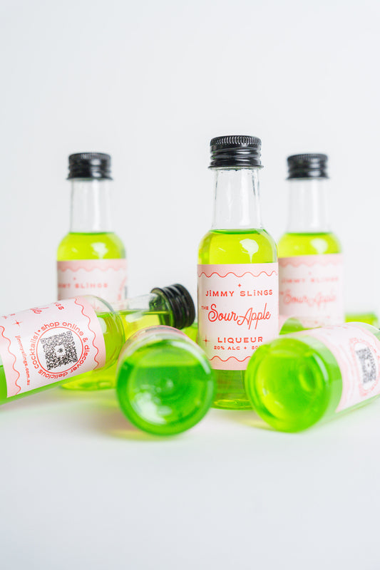 The Sour Apple 50ml shooters